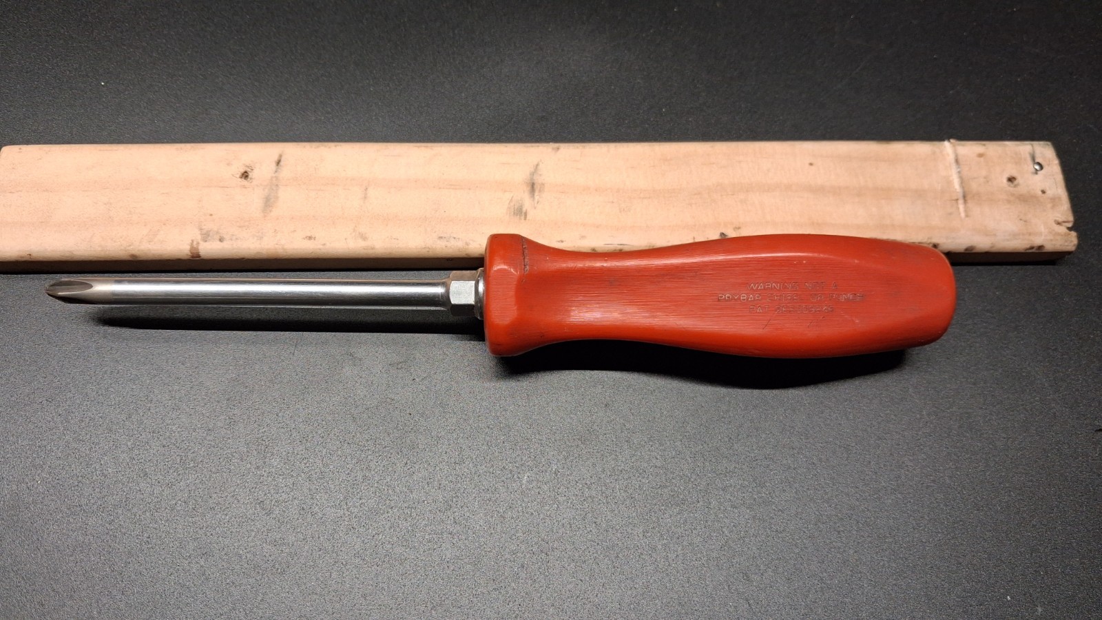 Snap-on SDDP42A No.2 Phillips Red Hard Handle Screwdriver
