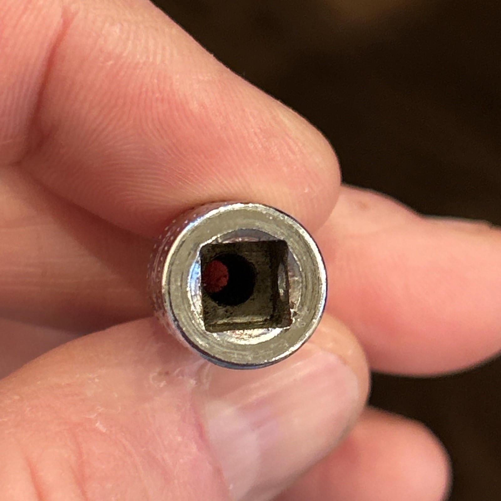 Snap On TMM4 Underline Logo – 1/4″ Drive 4mm Shallow 6Pt Chrome Socket