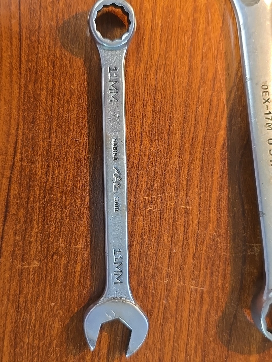 Snap-on Tools Combination Wrench 17mm OEX Series OEX17M USA T-4-9 Mac TOOLS