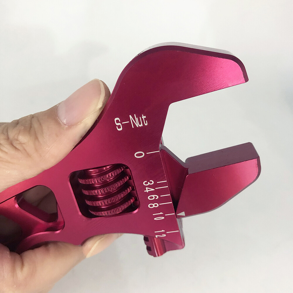 Aluminium Adjustable AN3 AN4 AN6 AN12 Wrench Spanner Hose Fitting Tool AN3-AN12