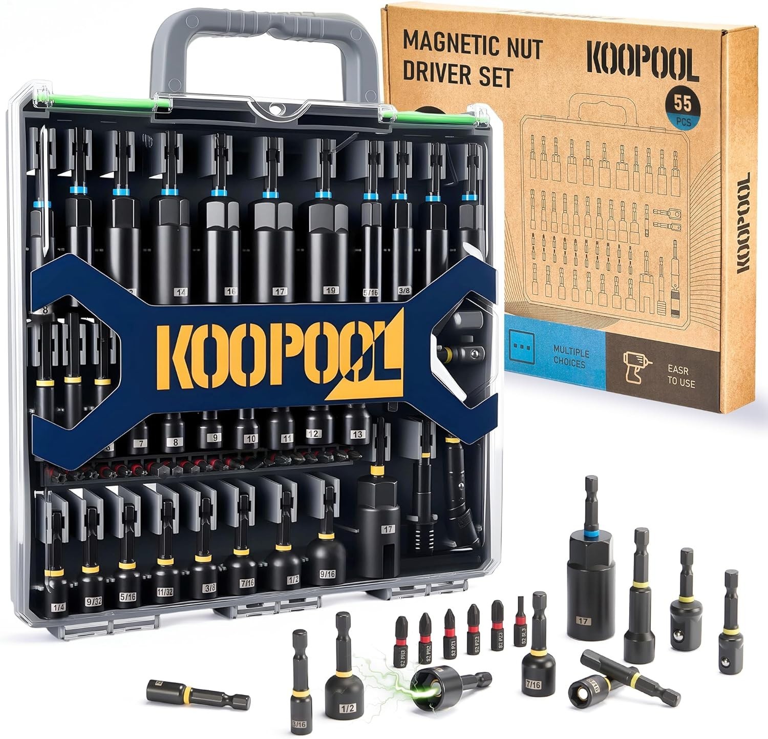 Magnetic Socket Set for Impact Driver & Drill