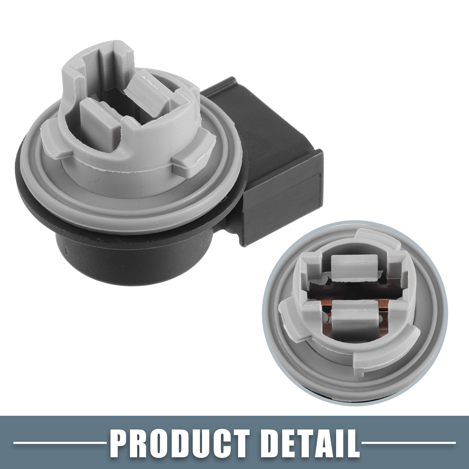Turn Signal Light Bulb Socket 2U5Z13411DA TWO Custom for Ford F-150 2009-2014