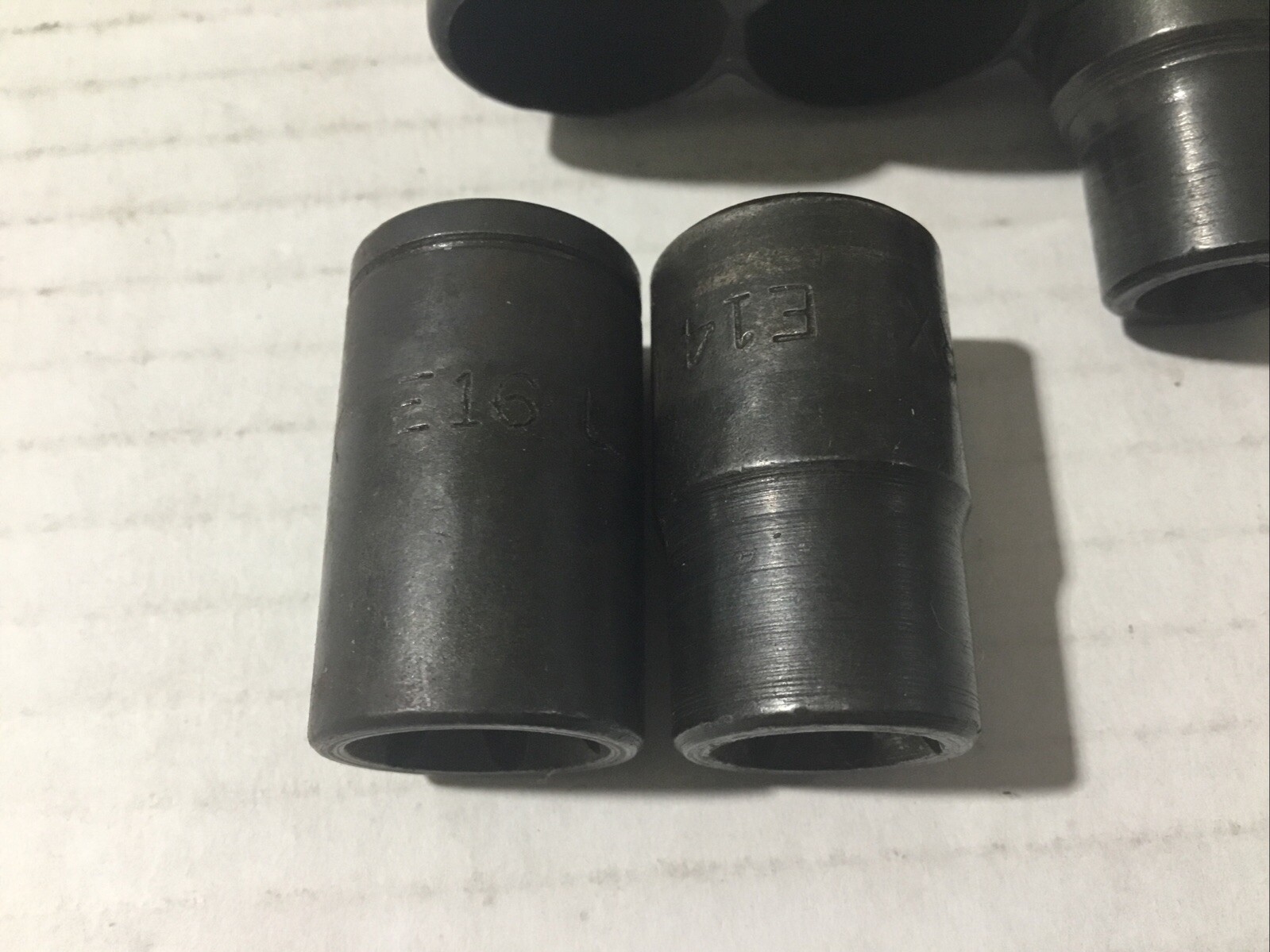 inverted torx socket set E-6-7-8-10-12-14 Impact Set.