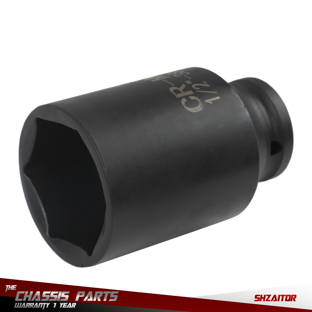 9 Pcs 29-38mm Deep Impact Socket Set Drive Metric Axle Hub Nut Socket 6 Point