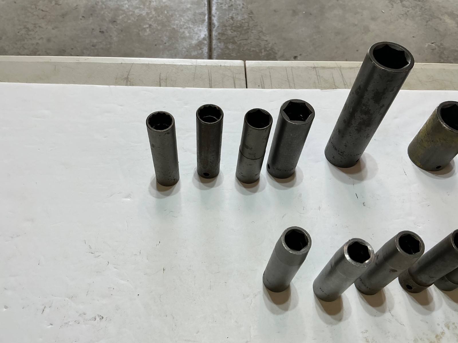 14 asst Apex 1/2″ drive deep impact sockets 6 and 12 pt all for $45 OBO