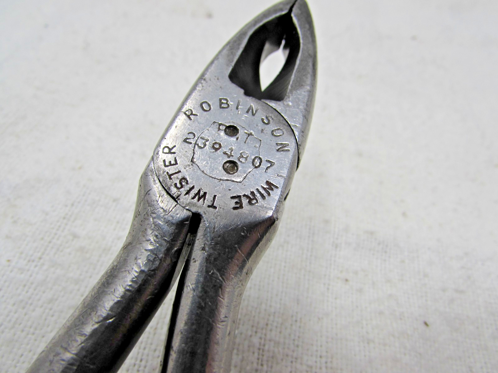 Vintage Aviation Robinson Safety Wire Twister Pliers50’s Pat # in Good Condition