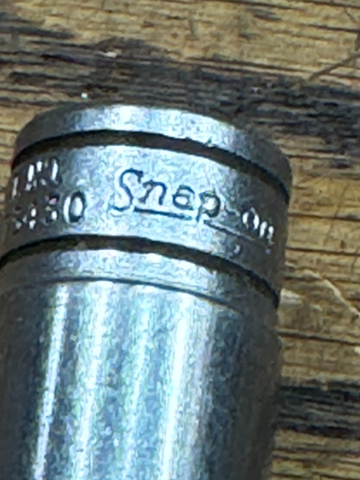 Snap On 3/8″ Drive 1/2″ 12 PT Deep Chrome Socket ~ SF 161 ~ Snap-on Tools