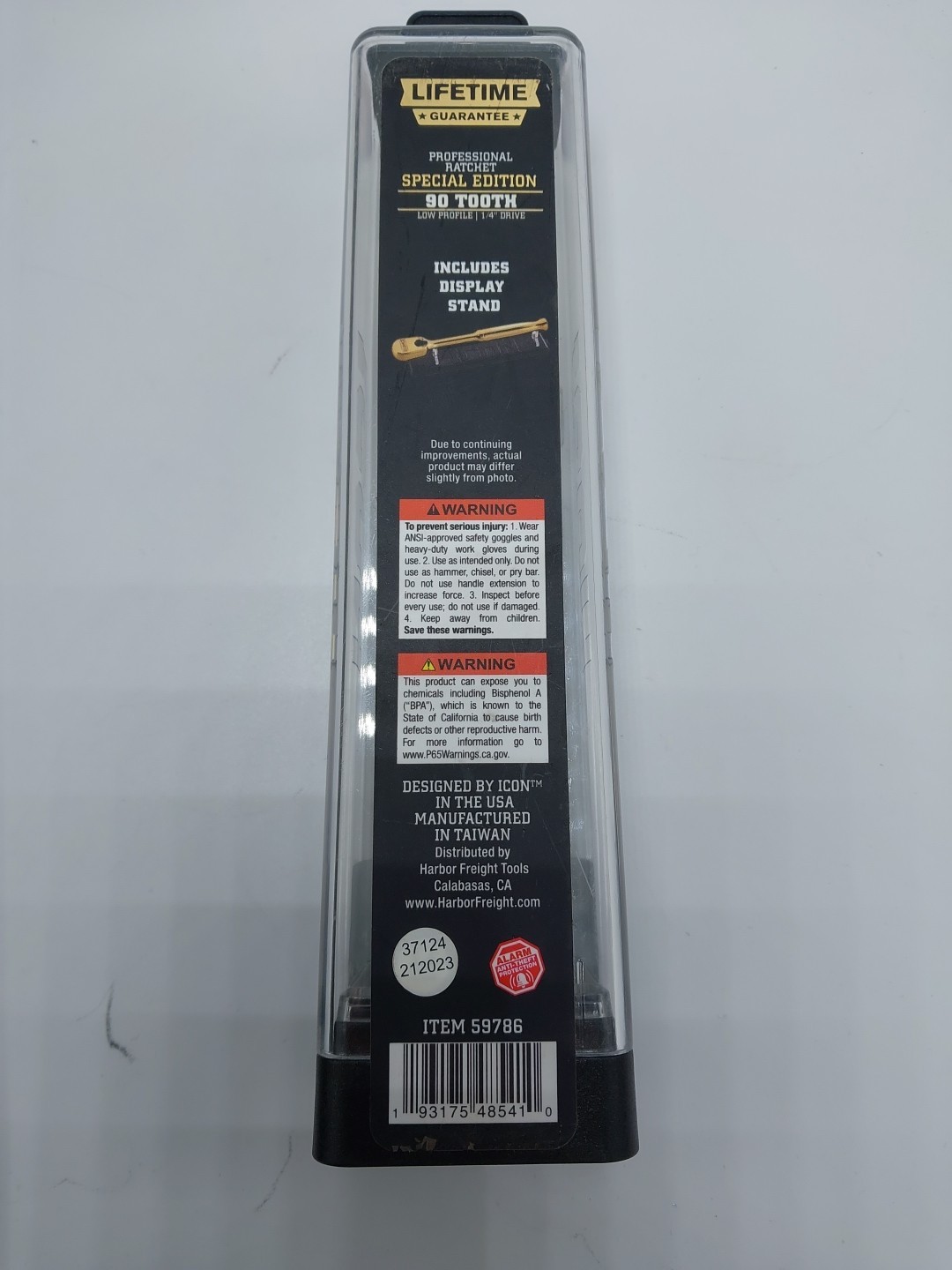 ICON 3/8″ & 1/4″ Drive Pro Ratchet 24K Gold Plated 90 Tooth Special edition