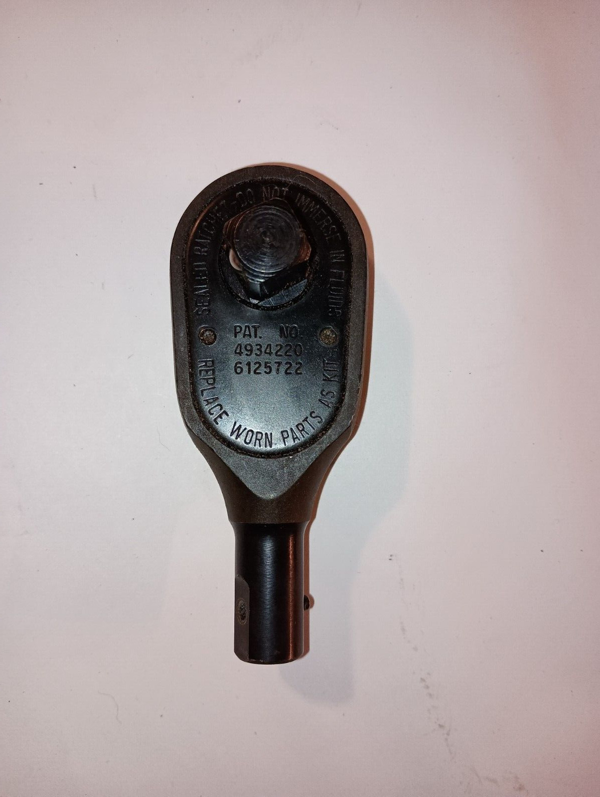 Snap On 1/2″ Square Drive Y-Shank Interchangeable Ratcheting Head NOS QYD16