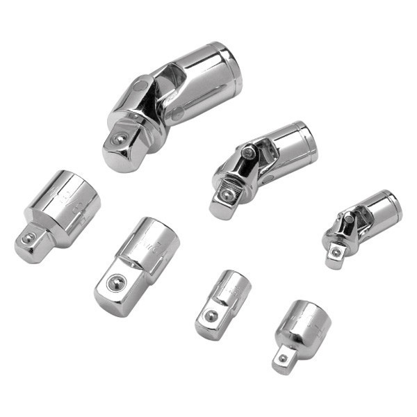 Performance Tool W30935 – Mixed Drive Size U-Joint Socket Adapter Set 7 Pieces