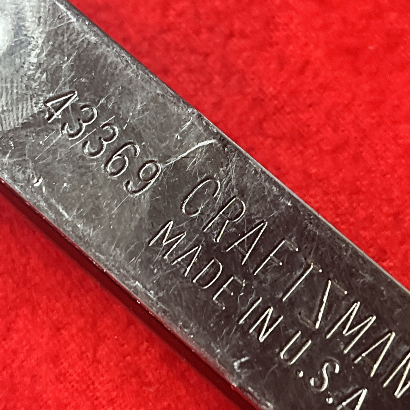 Craftsman 43369 14mm X 15mm Wrench Offset Ratchet (k17)