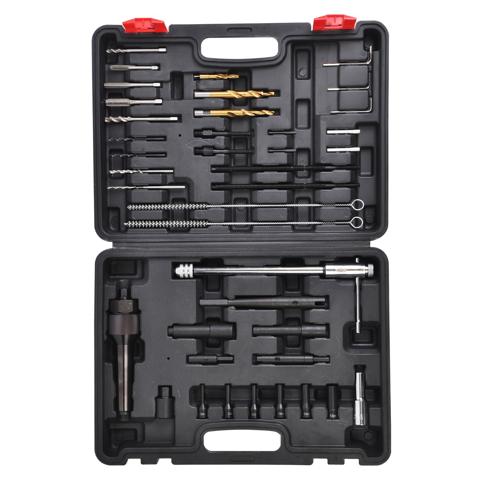 41 Pieces Glow Plug Assembly and Disassembly Tool Glow Plug Thread Repair Set