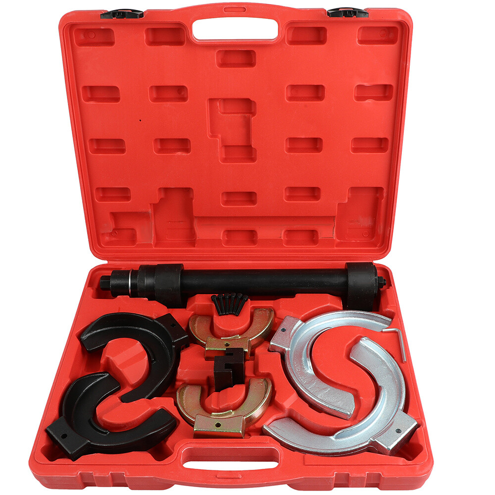 Fits Interchangeable Fork Strut Coil Spring Compressor Extractor Tool Set