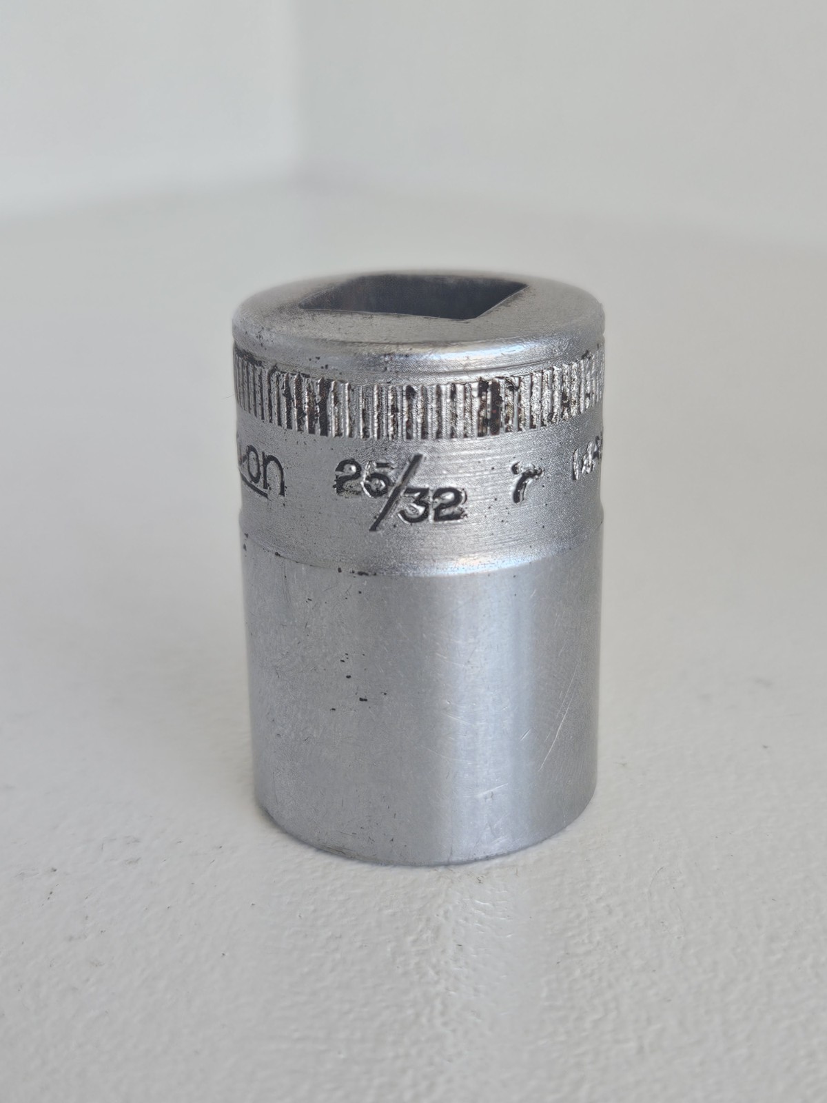 Vintage 1947 Snap-on 1/2 Inch Drive 25/32″ 12 Point Socket SW-250 USA