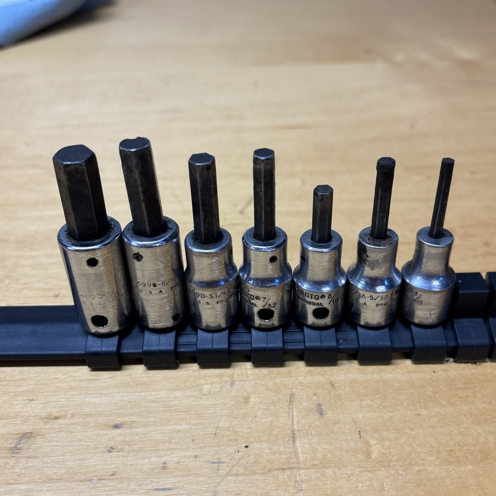 Proto 1/2” & 3/8” Drive Allen Sockets