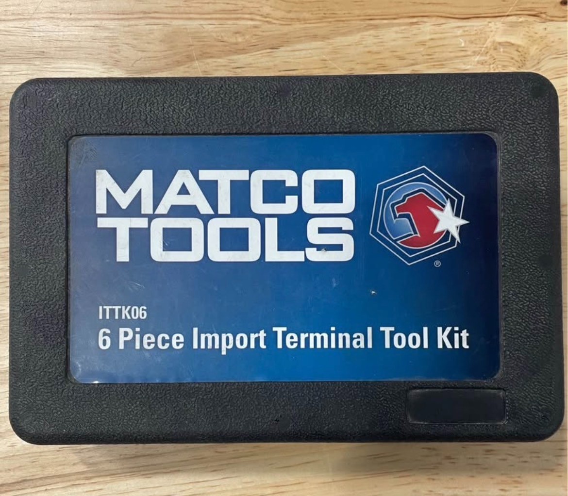 Matco 6 Piece Import Terminal Tool Kit, Complete, Case Included