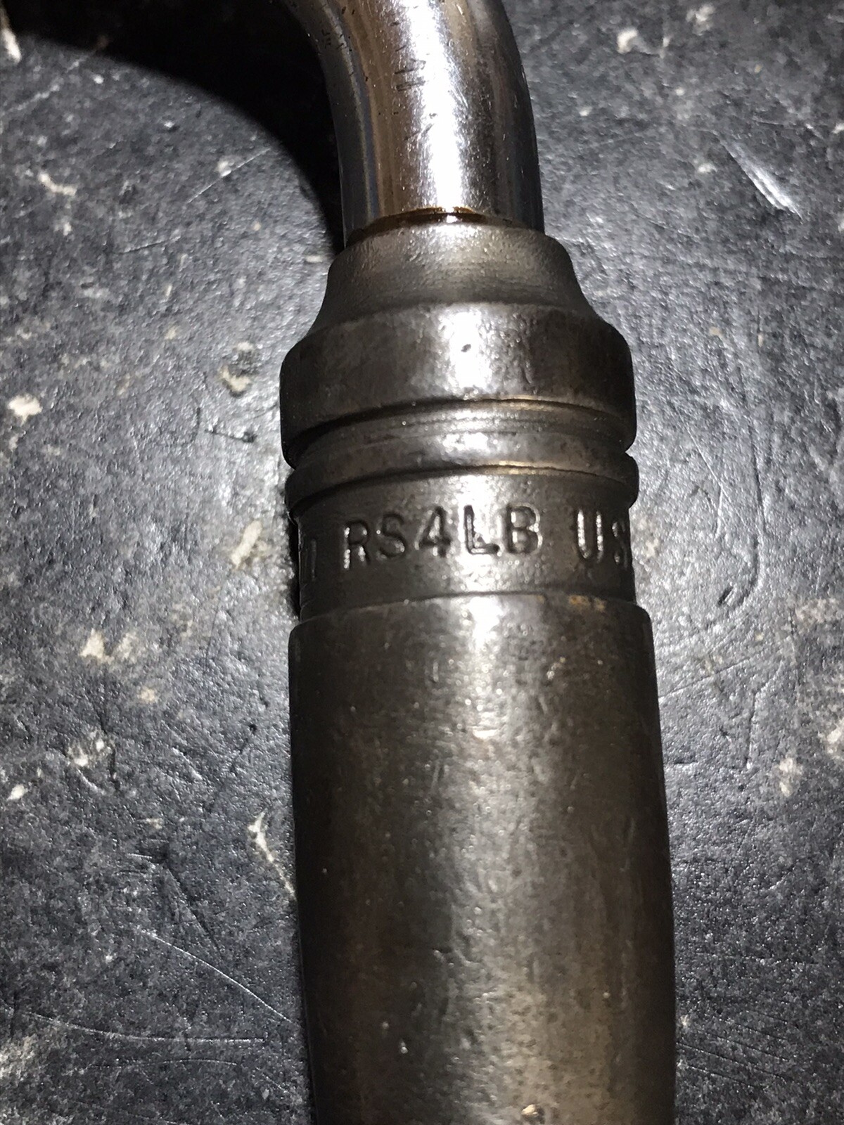 SNAP-ON TOOLS RS4LB 3/8 DRIVE SPEEDER RATCHET 1960s WORKS PERFECT USED