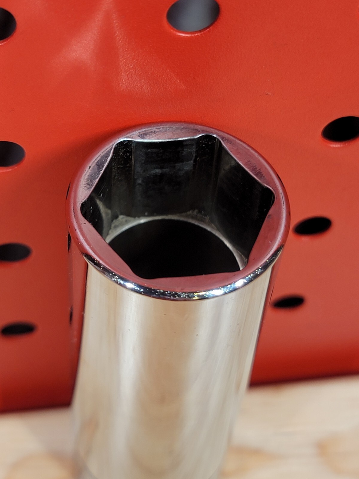 Snap-on Tools TS281 7/8″ SAE 6-Point 1/2″ Drive Deep Flank Drive Socket USA