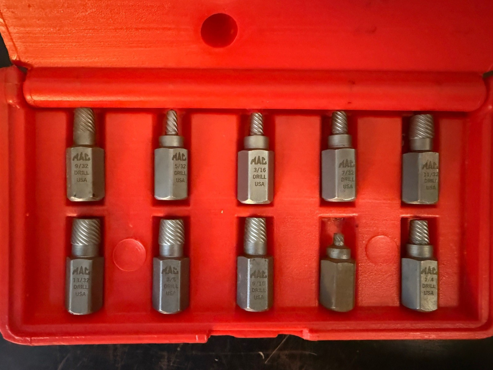 MAC Tools Screw Extractor Set 10 PC Hexagonal Head