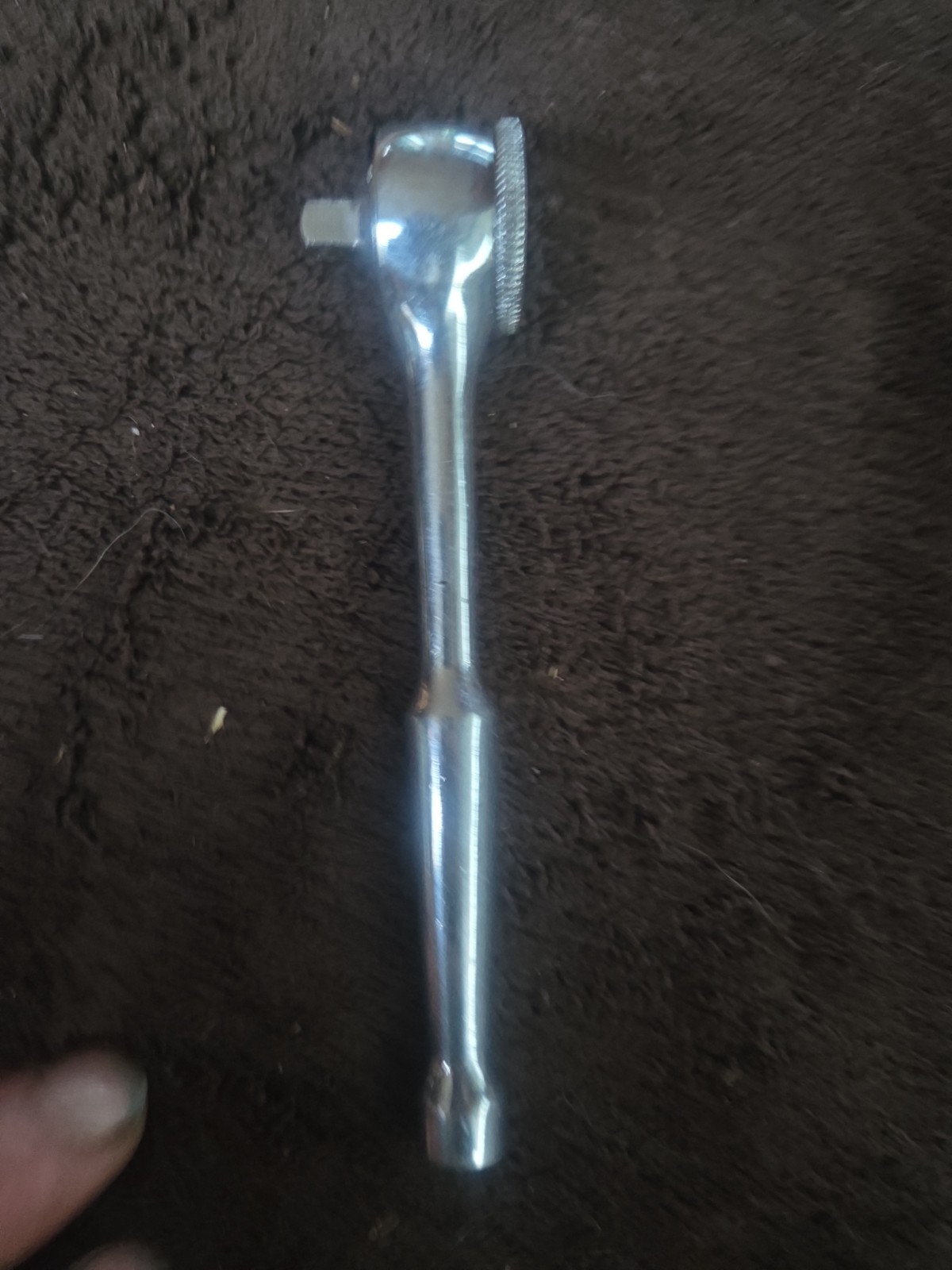 Vintage Craftsman 43771 EE 7 1/4″ Inch Drive Chrome Ratchet Thumb Wheel NICE!