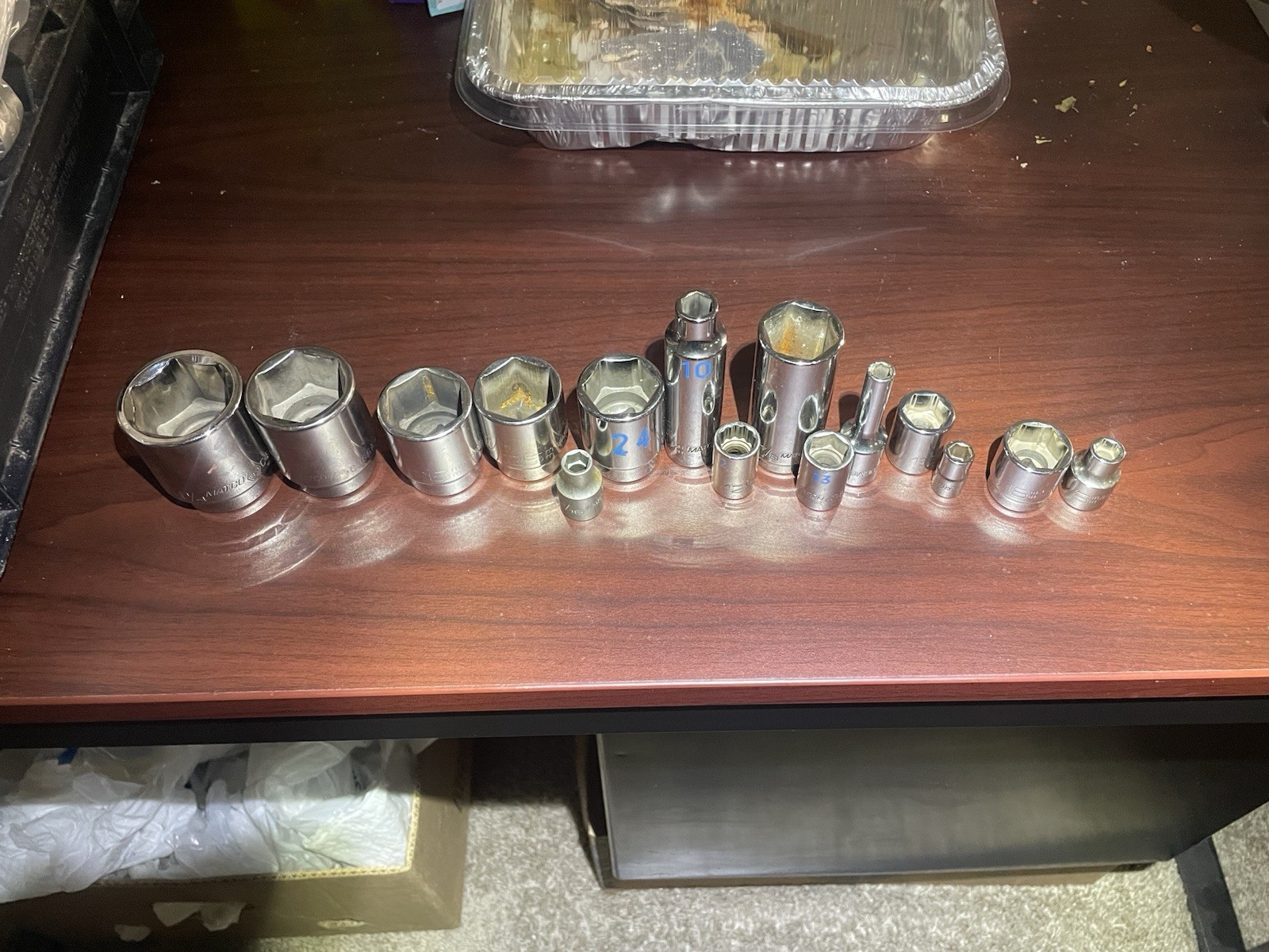 (15) Matco Sockets Lot Misc SEE DESCRIPTION