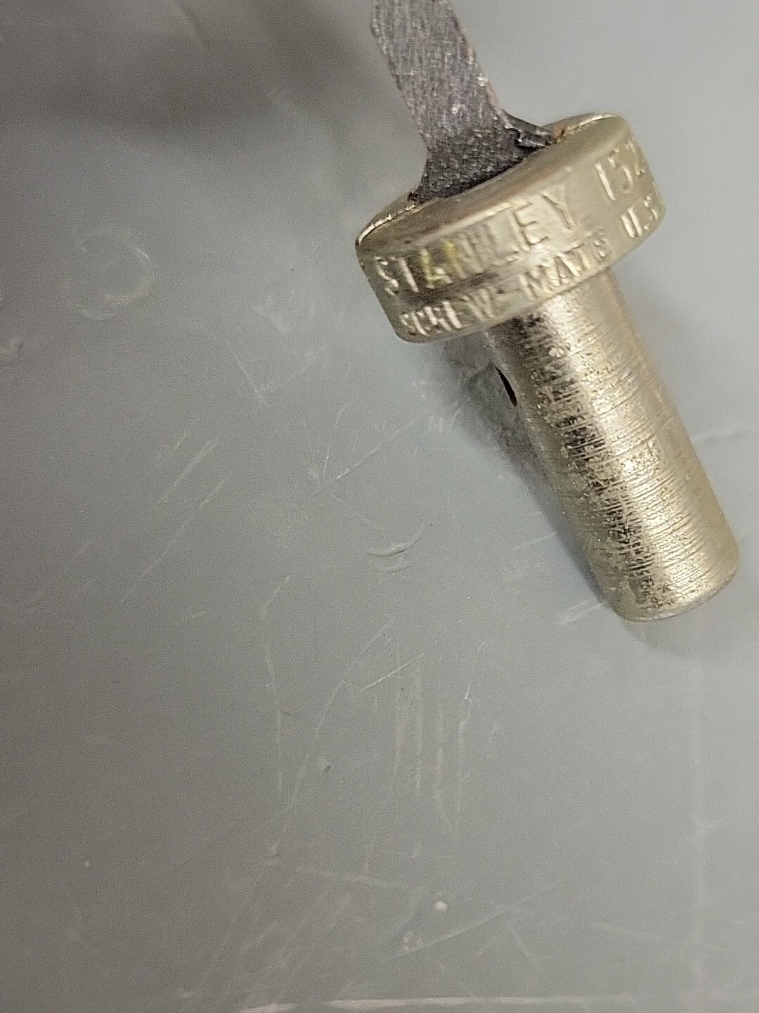 Stanley Screw-Mate Drill Countersink 04-602 Wood Drill 1″ x #6 1525 NOS USA