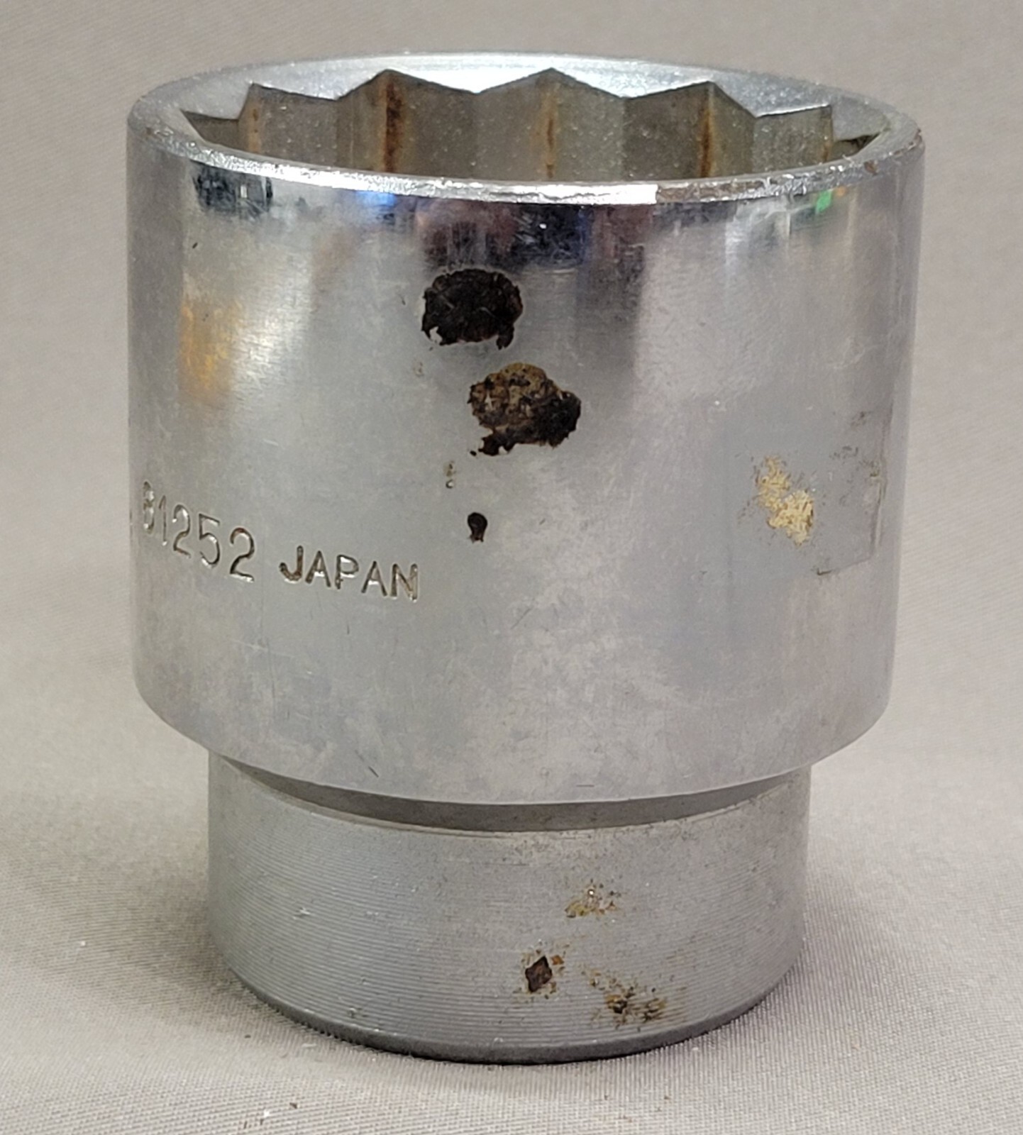 True-Craft 1-5/8″ Jumbo Socket 3/4″ Drive 12pt. # 61252 Japan Chrome Vanadium