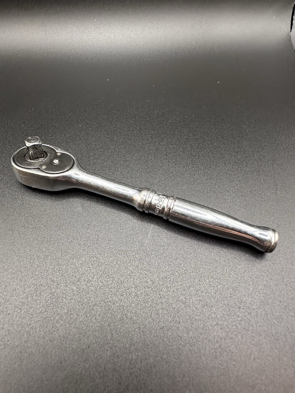 Vintage Snap On Tools 1/4” Drive Ratchet TM-70-B