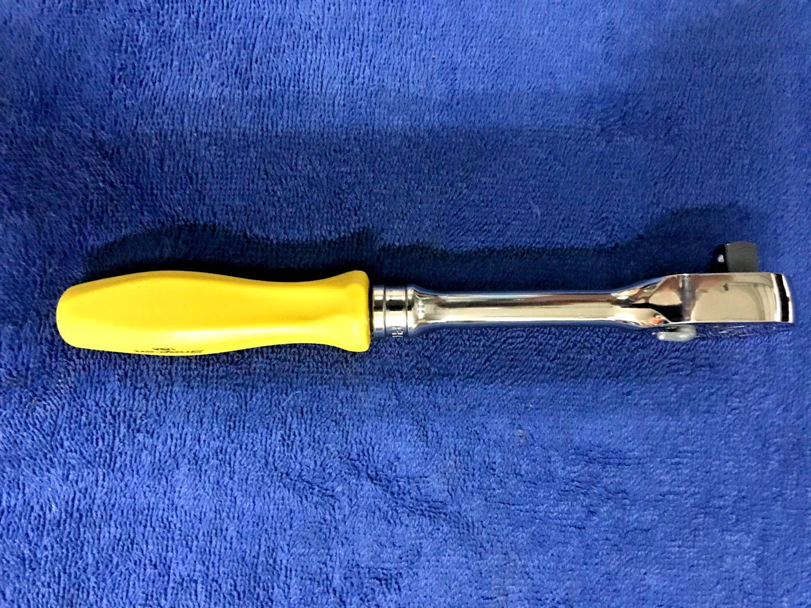 New Snap on Dual 80 Technology Yellow Handle 3/8 Drive Ratchet FH936H NOS
