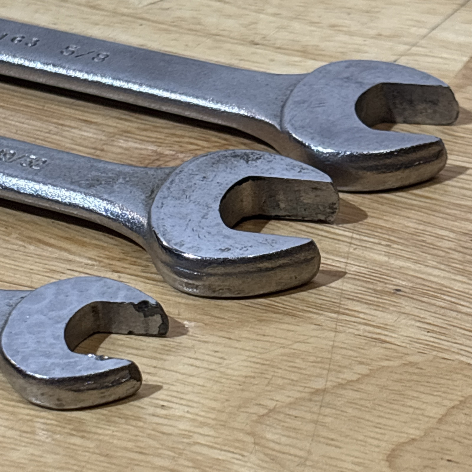 Dayton SAE Double Open End Wrench Set 3/8″ 1/2″» to 3/4″ 4×163 4×162 4×160 USA