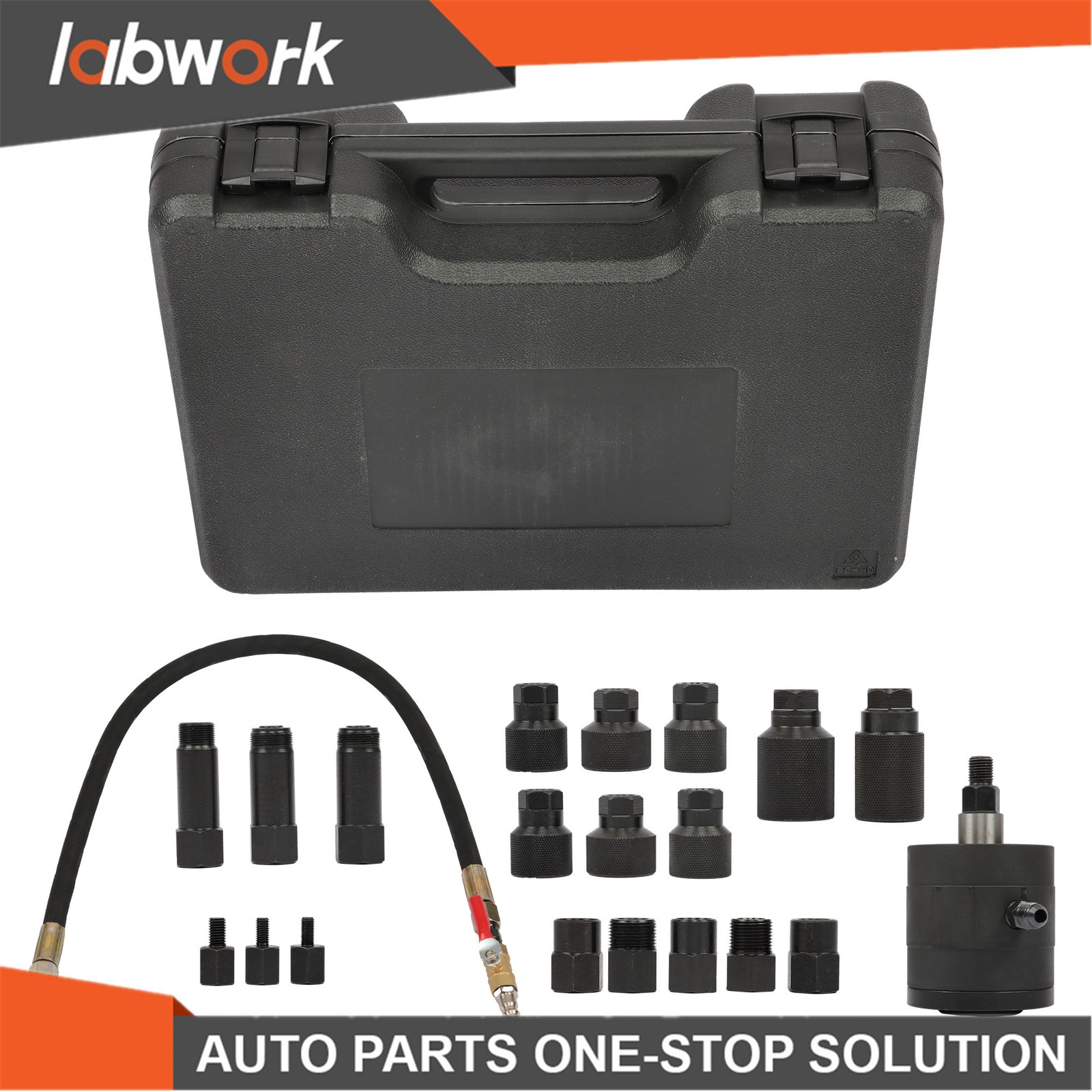 Labwork 21PC DIESEL INJECTOR PULLER Pneumatic Injector Extractor Puller SET Kit