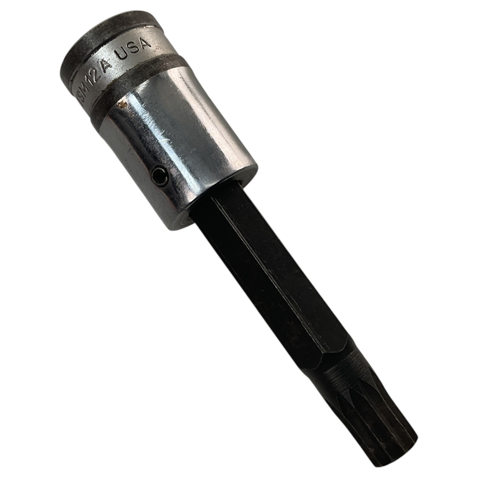 Snap-On Long Triple Square Bit Socket STSM12A 1/2″ Drive 12 mm USA As Pictured
