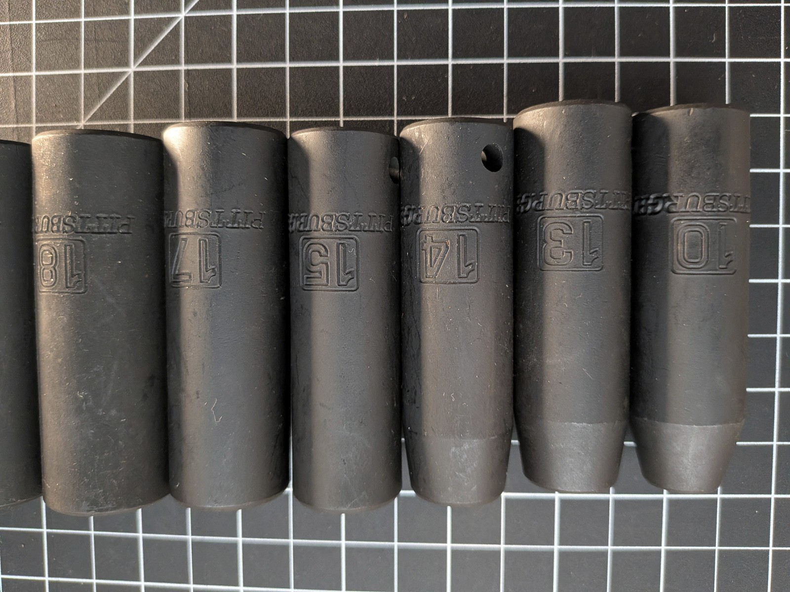pittsburgh tools 12 point impact socket set 1/2″ drive metric