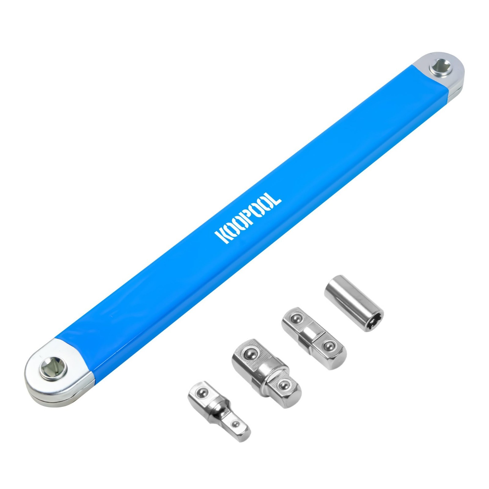 Offset Extension Wrench Set, Impact Ready Wrench Extender with 1/2″, 1/4″, 3/8″