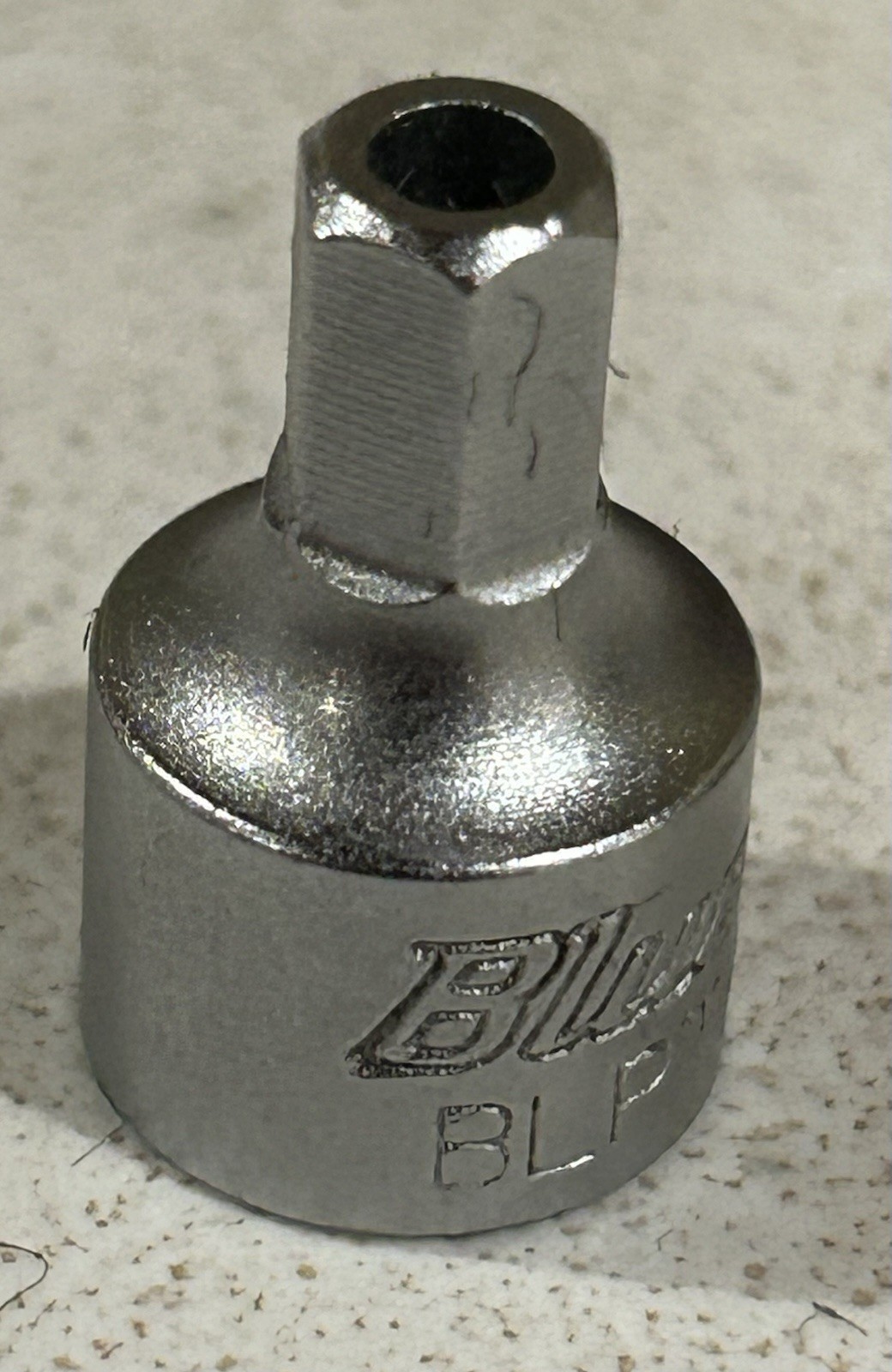 Blue-Point 1/4″ Drive 7/32″ Tamper Resistant Stubby Hex Bit Socket BLPTHS14732