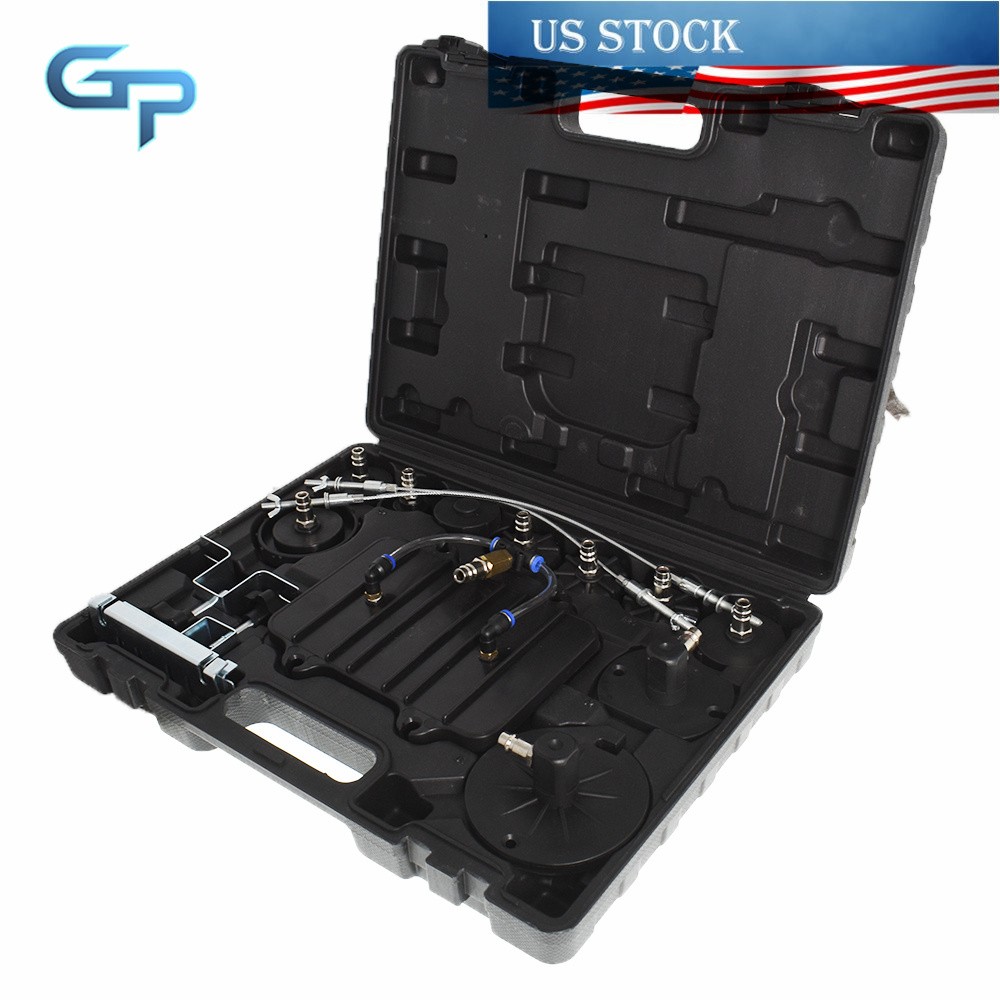 5L Pneumatic Air Pressure Kit Brake & Clutch Bleeder Valve System Tool Portable