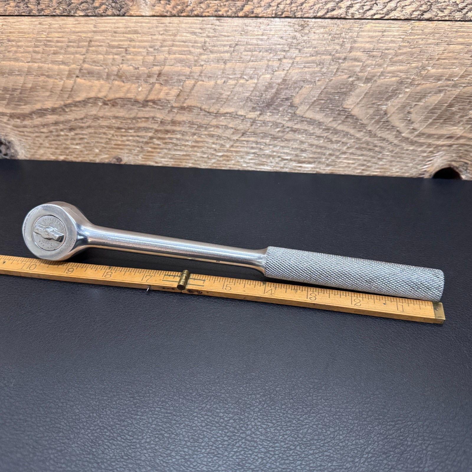 Vintage PROTO Challenger 1/2 Drive Ratchet 1660-3 Fine Tooth 10″ MFD in USA