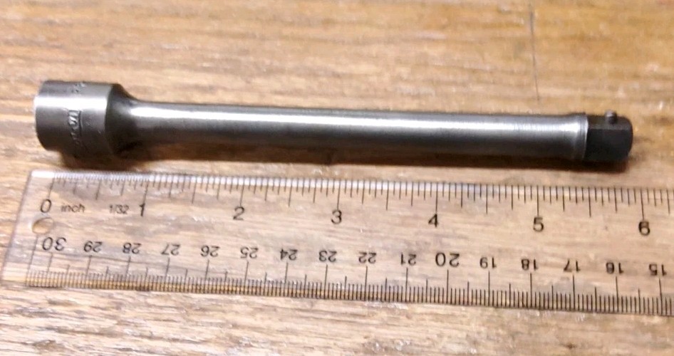 Vintage Snap-on PF6 3/8” 6″ Drive Socket Extension USA Tools Woodworking