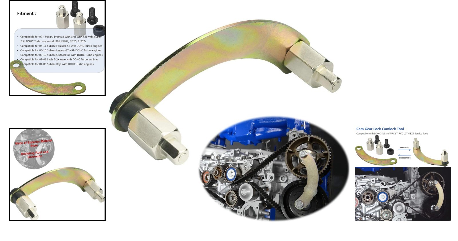 Camlock Tool for Subaru Engines – Prevent Valve Damage Effortlessly