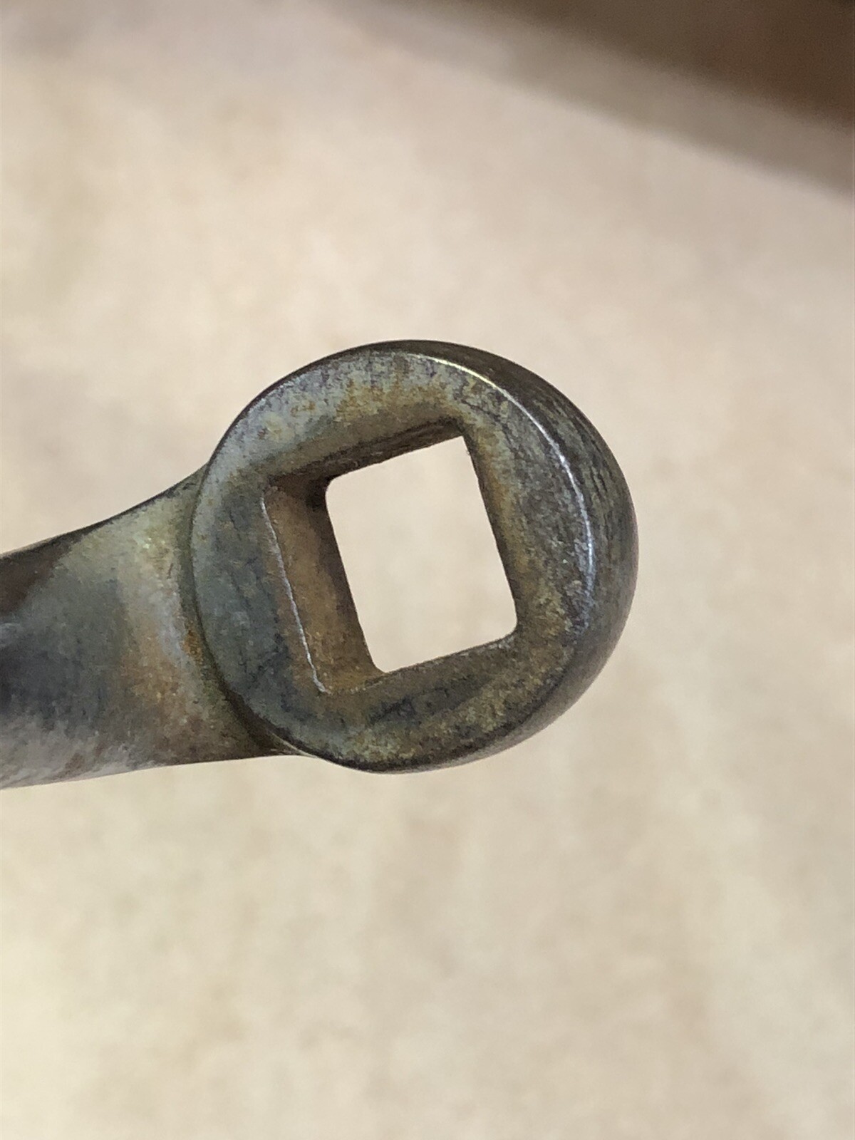 Vintage Snap-on Tools S-8164-A 5/8 Starter+Head Bolt Obstruction Box End Wrench