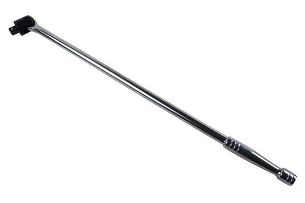 KNUCKLE BREAKER BAR 24″ 1/2″ FLEXI HEAD WRENCH RATCHET 600MM HEAVY DUTY SS245