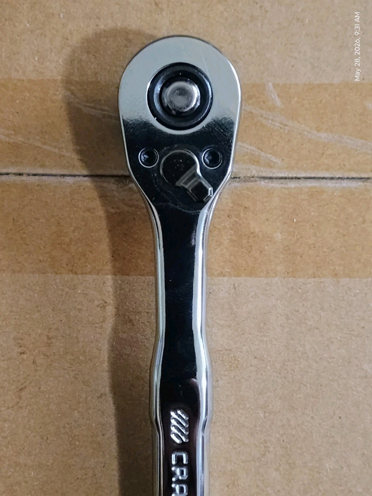 CRAFTSMAN Quick Release Low Profile 1/4″ Inch Drive Ratchet and 3″ Extension