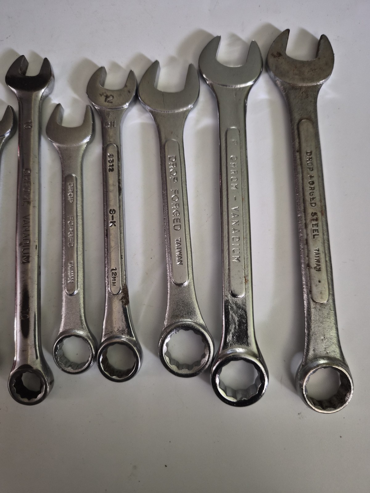 Wrench Bundle, Various Brands And Sizes SAE And Metric