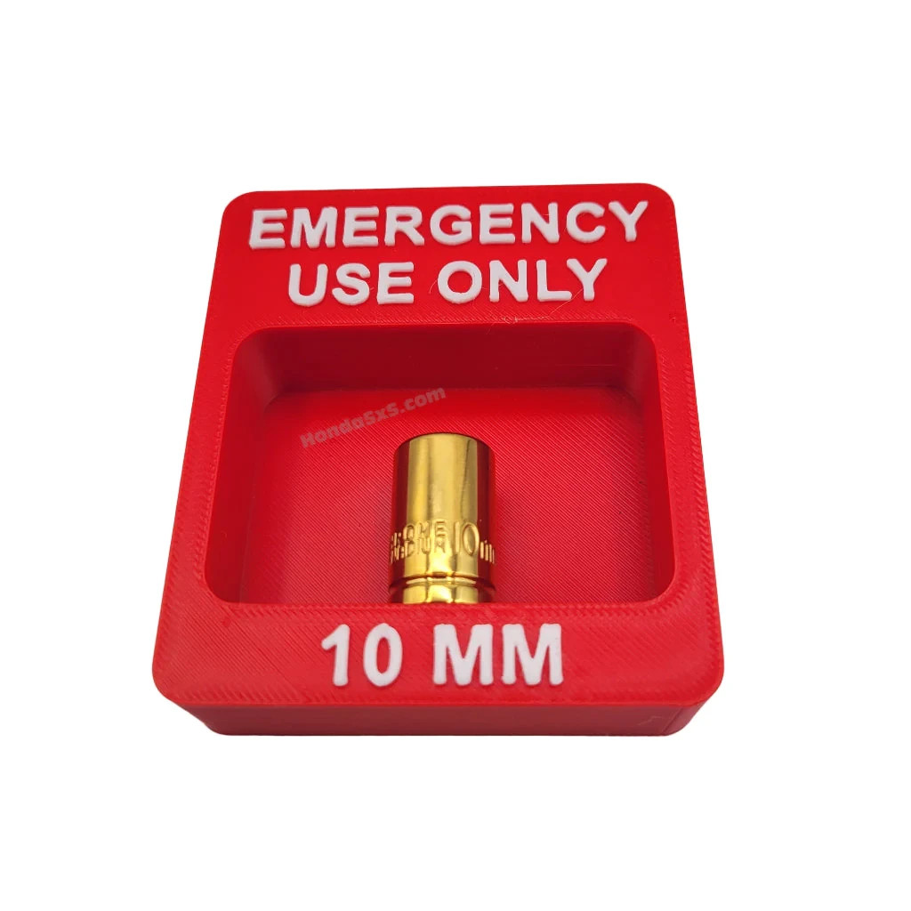 The Golden 10mm Emergency Socket – Magnetic Wall Mount Socket Holder – Christmas