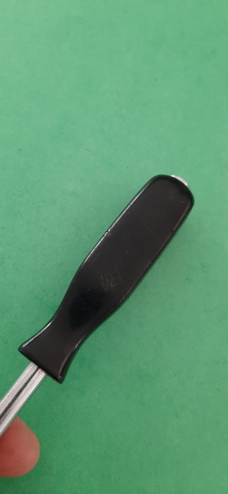 Snap-on Tools USA TM4CS 1/4” Drive Spinner Black Hard Handle w/ Extension 715