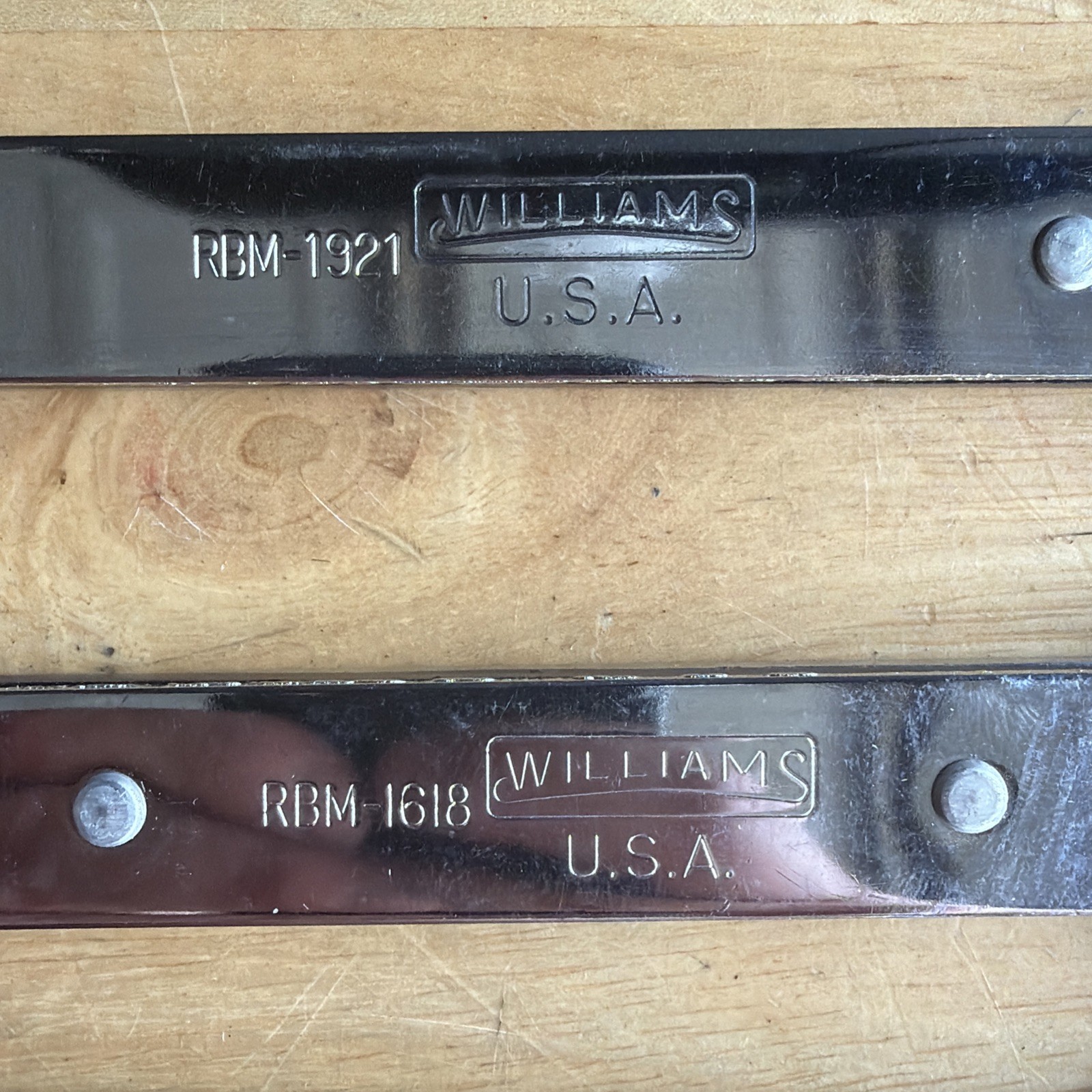 Williams Tools Metric Ratcheting Box End Wrench Set 12/6pt 7-19mm 21mm K-15 USA