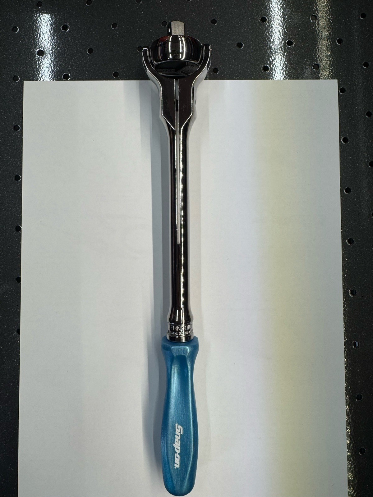 *Brand New* Snap On 3/8 Swivel Head Pearl Blue Hard Handle Ratchet FHNFD100PB