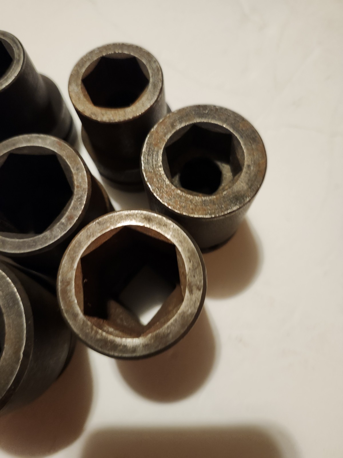 7 Wright Tool 3/4 Impact Socket Lot 13/16 7/8 15/16 1 1/8,1 1/16,1 1/4