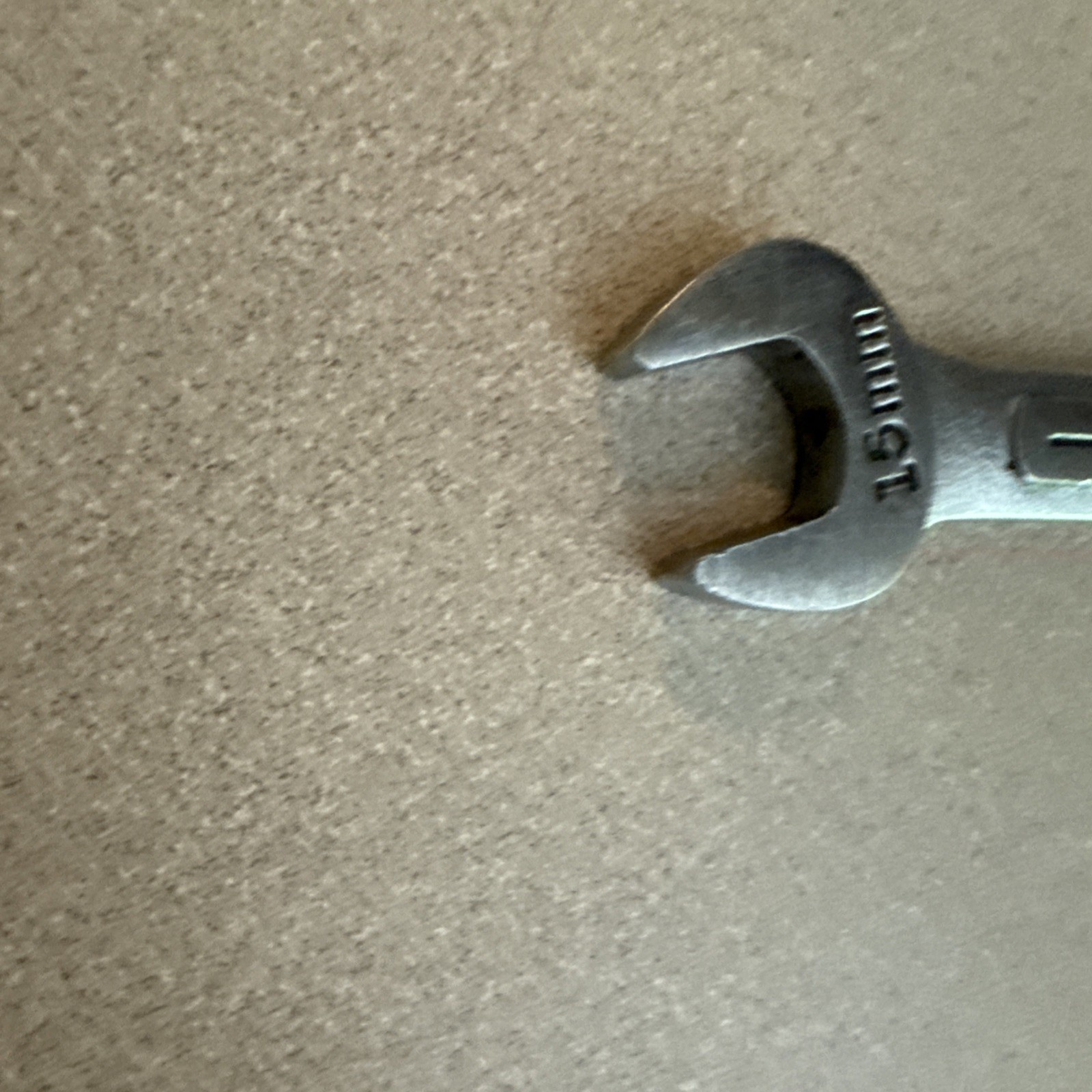 NAPA NDM55 15mm 12 Point SAE Chrome Combination Wrench USA
