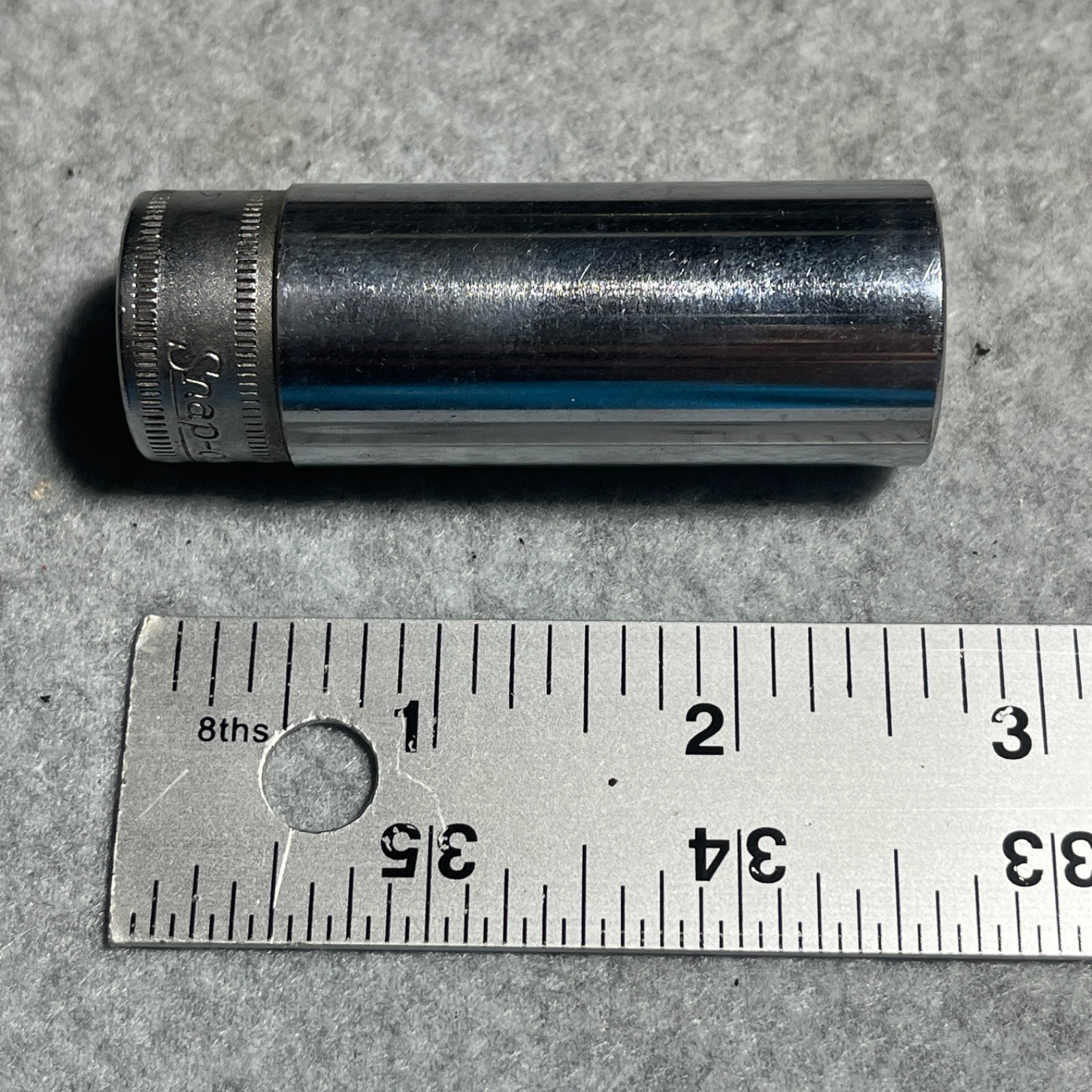 Snap-on Tools 3/8″ Drive 18mm Deep Socket SFSM18 USA 6-Point